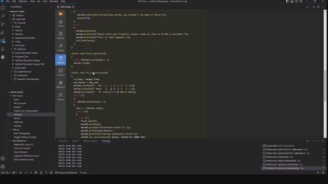 Episode-007 ESP32 SI5351 Calibration смотреть онлайн
