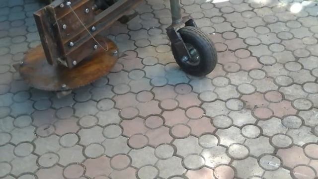 Самодельная коса для мотоблочного трактора смотреть онлайн