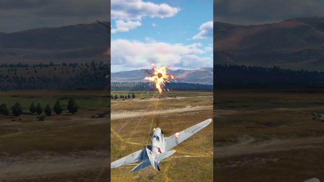 ЛаГГ-3-8 сбивает J20, War Thunder.