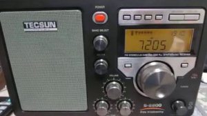 TECSUN S-8800 7205kHz Sudan Radio