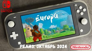 Europa Nintendo Switch Lite Gameplay