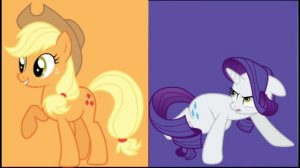 Stayed gone || Applejack and Rarity Ver || MLP