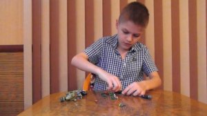 Индоминус Рекс + Лего самоделка + Поезд динозавров