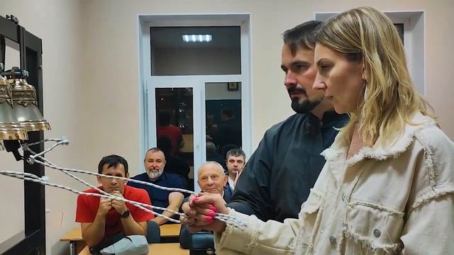 Началось обучение в Обнинском филиале Московской школы звонарей "Колокольный Градъ" смотреть онлайн