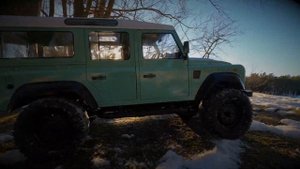 Double Eagle - 1/8 Land Rover Defender D110 VS SNÖ!