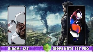 Xiaomi 12T vs Xiaomi Redmi Note 12T Pro