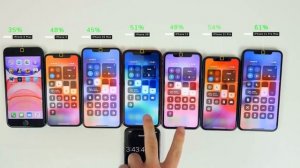 iPhone 11 vs iPhone 11 Pro vs Pro Max vs XR vs Xs Max vs x vs 8 Plus battery life test
