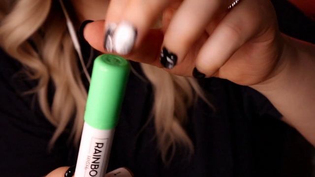 Tingly ASMR Unboxing 💜 RAINBOW HIGH Color & Create Blue Eyes Doll Tapping & Scratching (No Talking смотреть онлайн