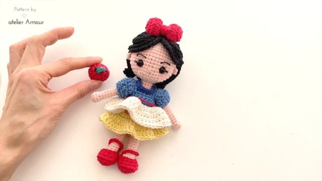 CROCHET Amigurumi SNOW-White смотреть онлайн