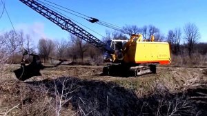 ЭО-4112А-1, драглайн в работе