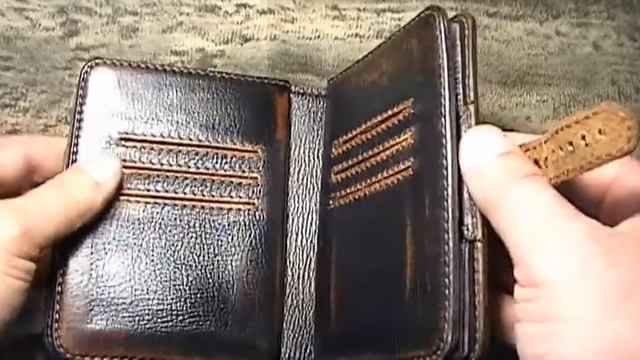 Бумажник на два вкладыша для водительских удостоверений!
