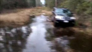 Jeep Grand Cherokee WK offroading