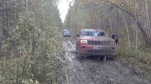 Offroad Jeep grand Cherokee wk2 trailhawk