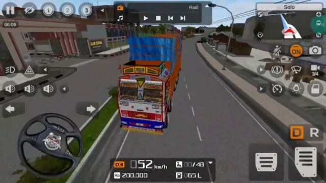 New 4825 Apple Loaded Truck) Mod For Bus Simulator Indonesia