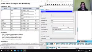 Cisco 12.6.6 Packet Tracer - Configure IPv6 Addressing - Türkçe