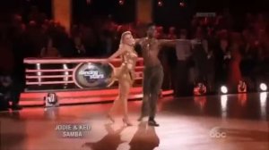 Jodie Sweetin & Keo Motsepe  - Samba  Week 2 (Latin Night)