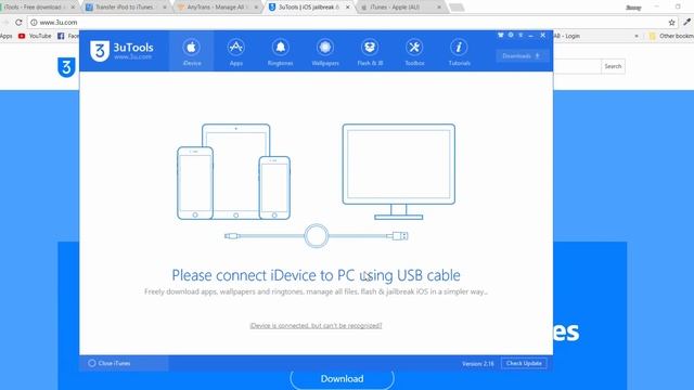 3uTools vs. Apple iTunes