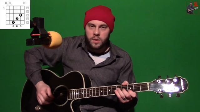 Как играть Закрой за мной дверь вступление на гитаре