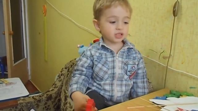 Артем Бурцев. Мойдодыр  2года 1 мес. 
