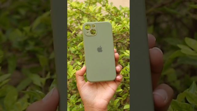 Olive Green Candy silicone case for Apple Iphone 13