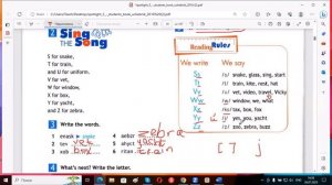 Spotlight 5 - разбор упражнений, стр.16-17 The English Alphabet, 3 часть