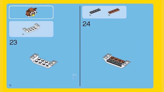 LEGO Instructions | Creator | 31044 | Park Animals (Book 3) смотреть онлайн