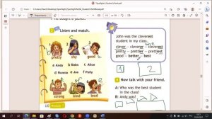 Спотлайт 4,  Module 7, раздел 14а, сравнительная степень прилагательных