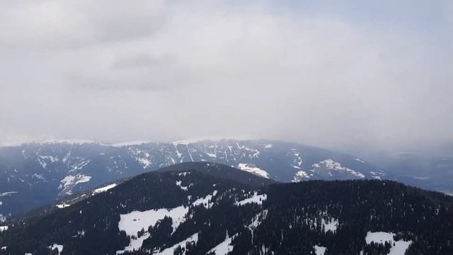 View from Messner Mountain Museum in Kronplatz, South Tyrol смотреть онлайн