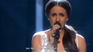 Monika Blomeid   Blowin  In The Wind Live Show The Voice Norway 2012