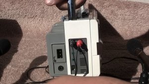 Sharp QT77 White Mini Boombox review QT 77 CD MP3 Ipod Play through capable