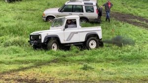 Classic Range Rover, Forward Control 101, plus other assorted Land Rovers at a BLRC RTVT and TYRO