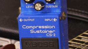 BOSS Compression Sustainer CS-2 Pedal (1980's)