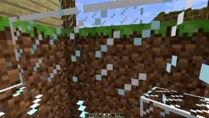 Баг на самое прозрачное стекло в Minecraft 1.5.2