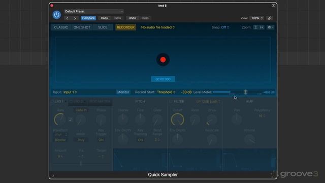 06. Recording Sample Straight to Sampler