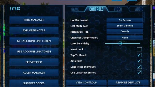 My Graphic And Control Settings For PvP & PvE In Ark Mobile!