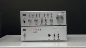 AIWA S-C22, AIWA S-P22 предварительный и оконечный усилители.