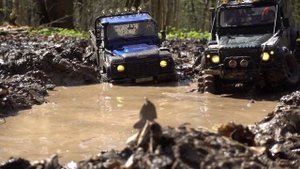 ЛЕНД РОВЕР НА АРОЧНЫХ КОЛЁСАХ Land Rover defender 90 #WildBrit, rc defender 110 HCPU