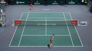 Tennis Elbow 2013  Dominik THIEM VS Borna CORIC Rolex Paris Masters 2018