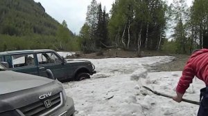 оф роуд.CRV Всех рвет.