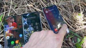 Outgoing & incoming Call Samsung A41 iPhone XR/X