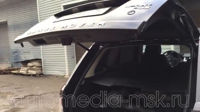 Установка электропривода пятой двери на Range Rover Sport