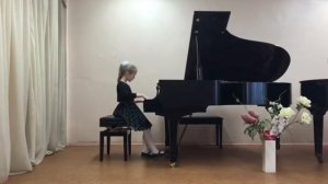 Грошева Елизавета,  И.С.Бах "Волынка", Ю.Щуровский "Шарманка"