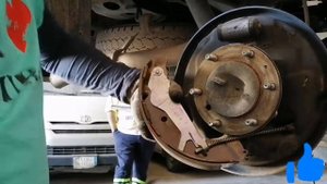 How to Replace Brake Shoe Rear Isuzu D-Max