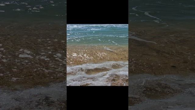 Пробую чёрное море в Веселовке.