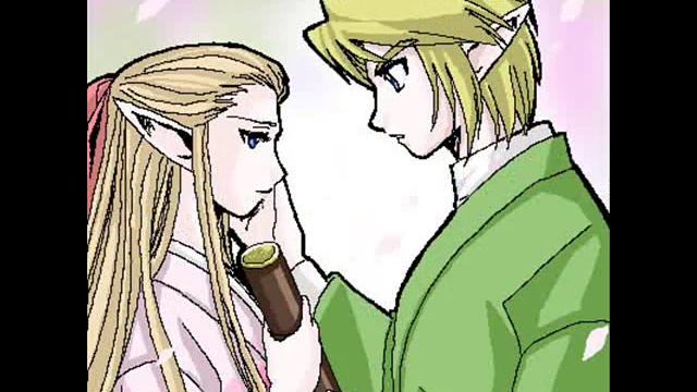 Link and Zelda In Love