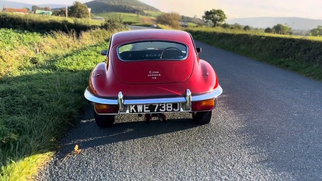 1970 Jaguar E-Type 4.2 Coupe Series 2 Manual - POV Driving Video & Walk-around | Fully Restored