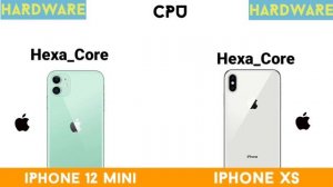 iphone 12 Mini vs iphone xs