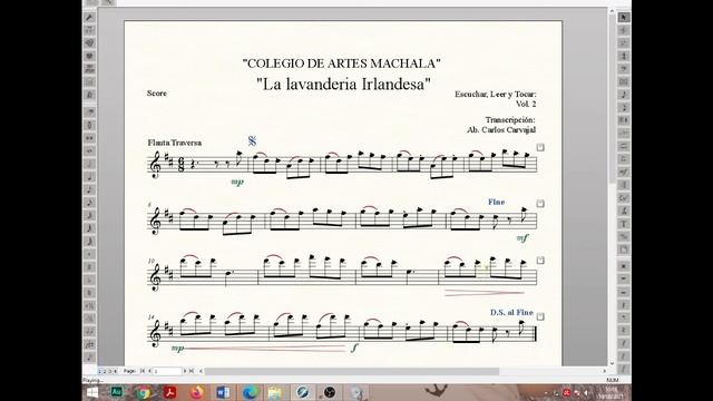 La lavandería irlandesa Flauta Traversa 5to. Escuchar, Leer y Tocar Vol. 2 смотреть онлайн