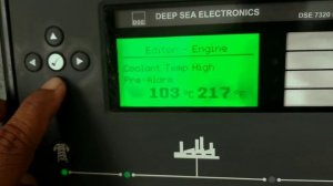Deep Sea Electronics 7320 controller configuration & Parameters setting tricks.