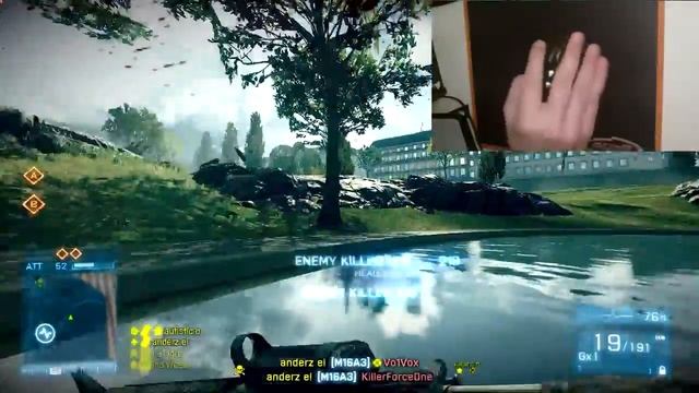 Battlefield 3 Online Gameplay - Hand Camera How i Tapp Fire metro Attack M16A3 смотреть онлайн